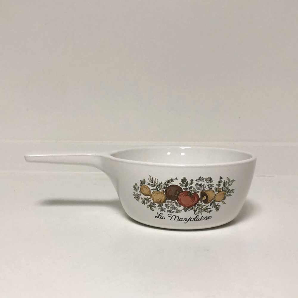 Vintage Corningware Spice of Life 1 1/2 pint Sauce Pan La Marjolaine